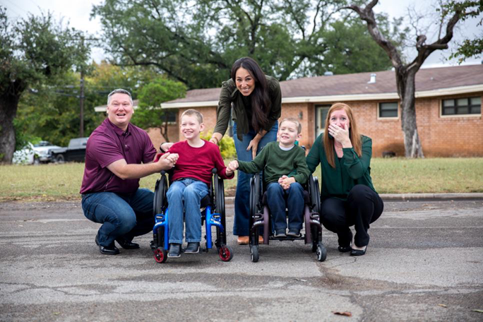 Melissa Copp and family